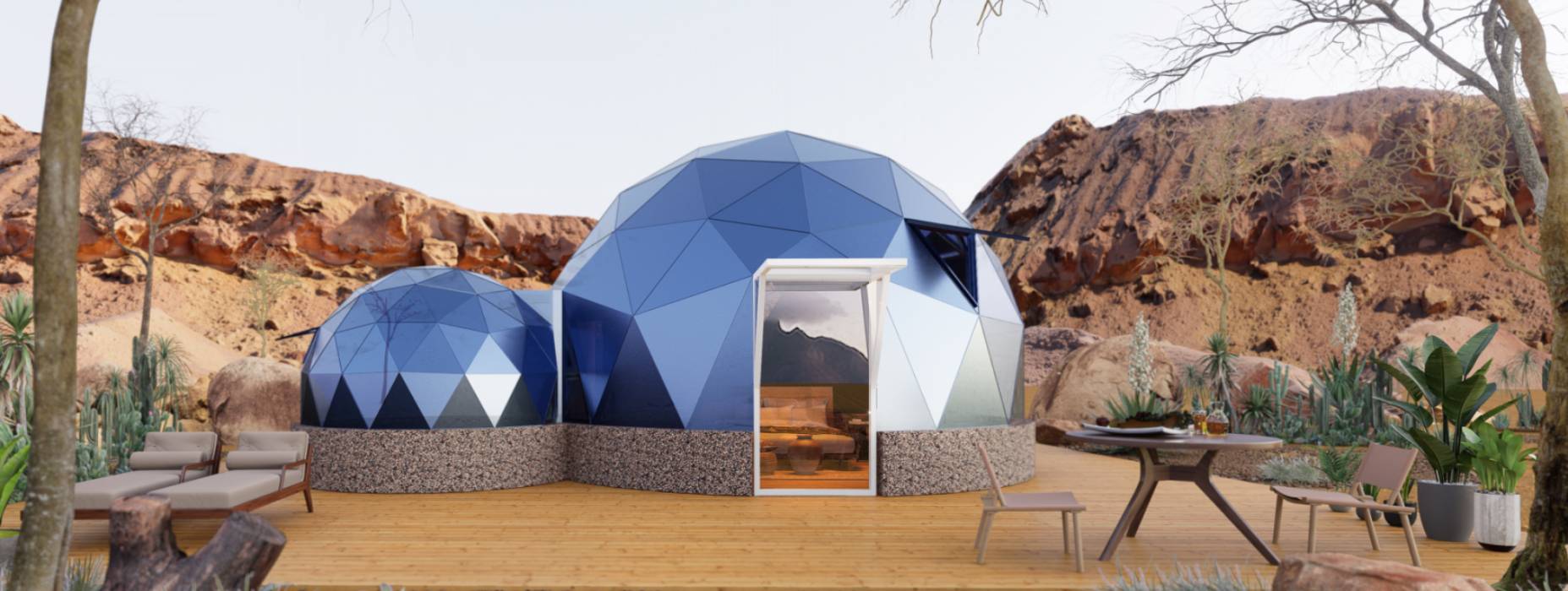 宁陕县球形智能光伏玻璃星空房